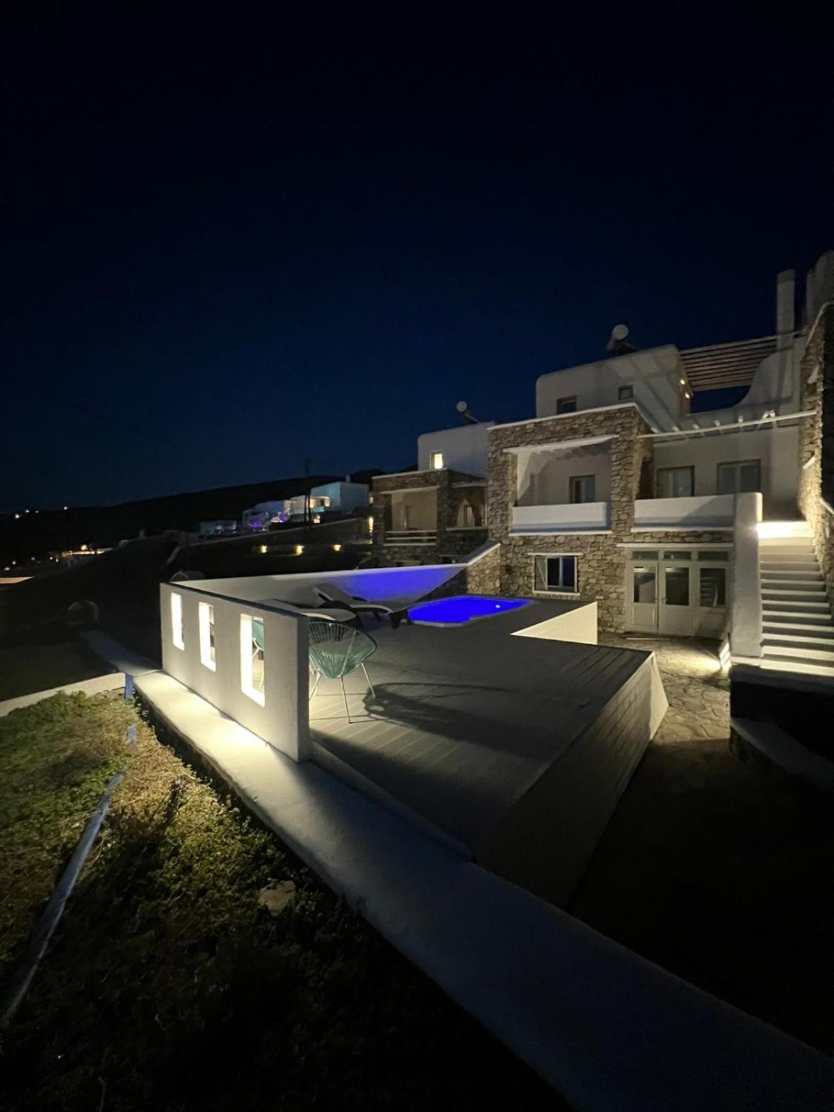 Sunset Villas In Mykonos By White Hills Mykonos Town Eksteriør bilde